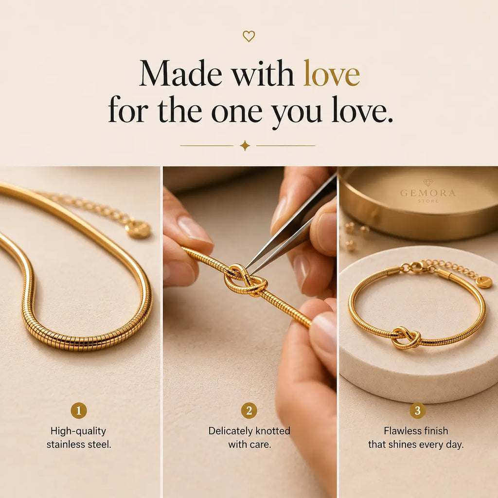 Gemora Knot Bracelet - A Gift for Someone You Love